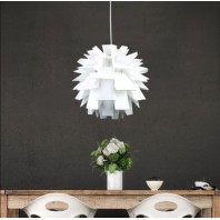 Oriel Lighting-Ziggy 43cm Acrylic Retro Pendant Light